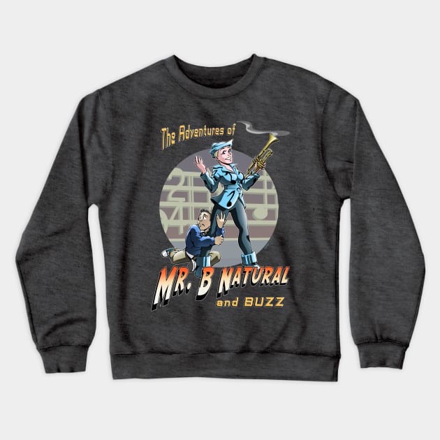 Asplenia Studios: Gee, Mr. B, you're hot! Crewneck Sweatshirt by AspleniaStudios